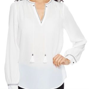 Ivanka Trump White Blouse